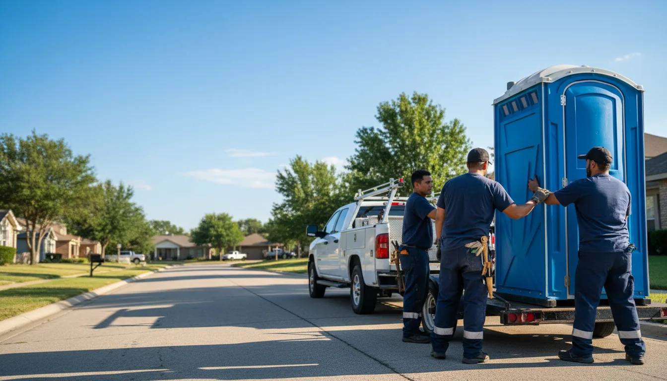 Portable Toilet Rental in Randlett, OK near me